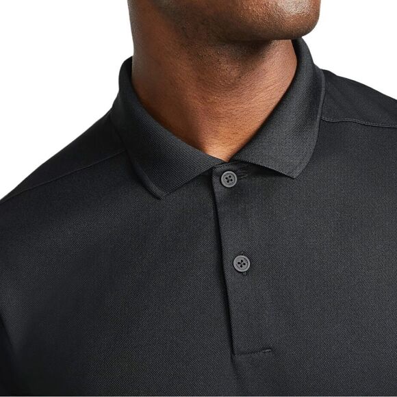 NIKE GOLF Dri Fit Men's BLACK SS Polo Shirt, Size XL - Picture 3 of 14